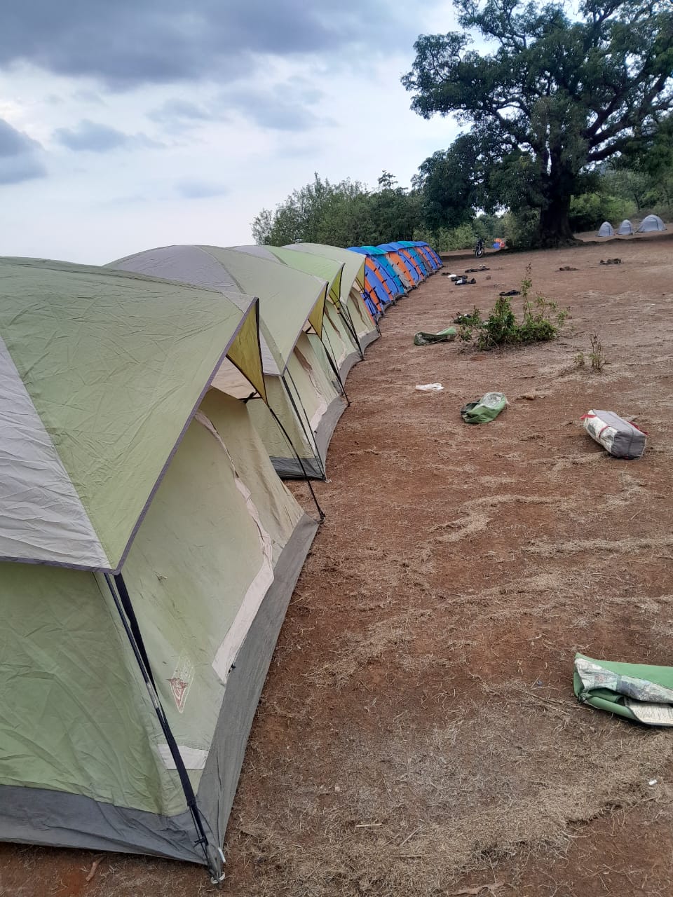 tent camping